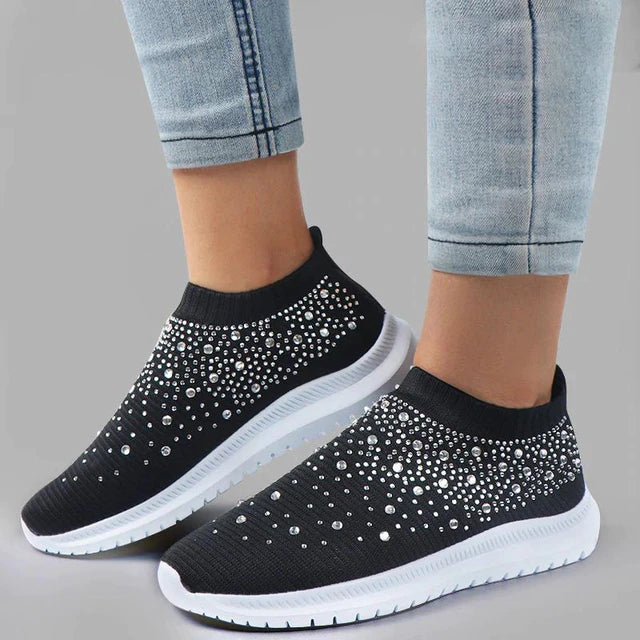 Valenzora | Women's Sneakers Without Reinforcements and Cushioned Sole
