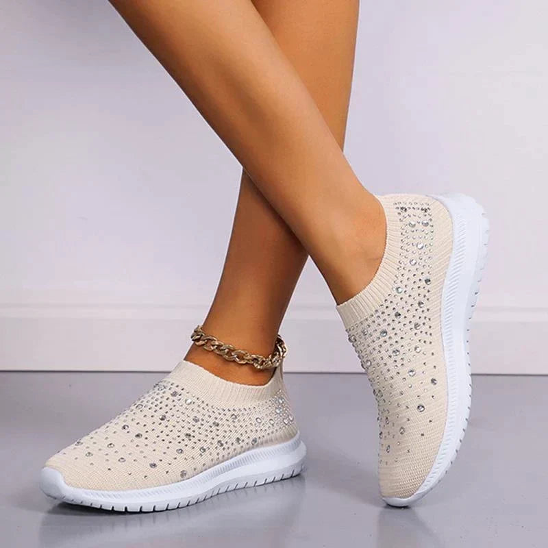 Valenzora | Women's Sneakers Without Reinforcements and Cushioned Sole