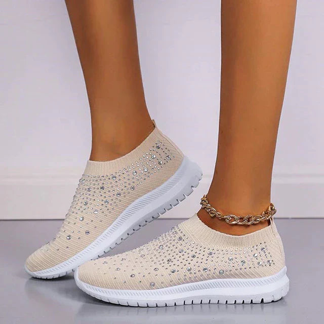Valenzora | Women's Sneakers Without Reinforcements and Cushioned Sole