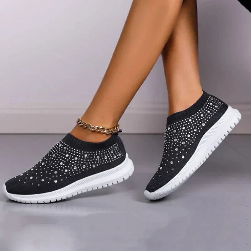 Valenzora | Women's Sneakers Without Reinforcements and Cushioned Sole