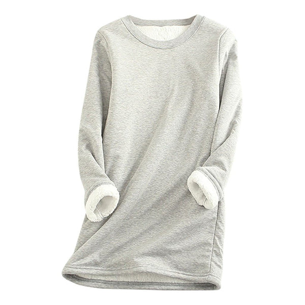 Valenzora | Casual Autumn Long Fleece Pullover for Women