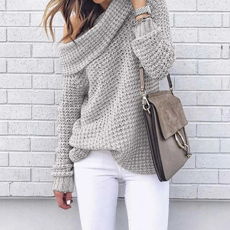Autumn Off-Shoulder Sweater