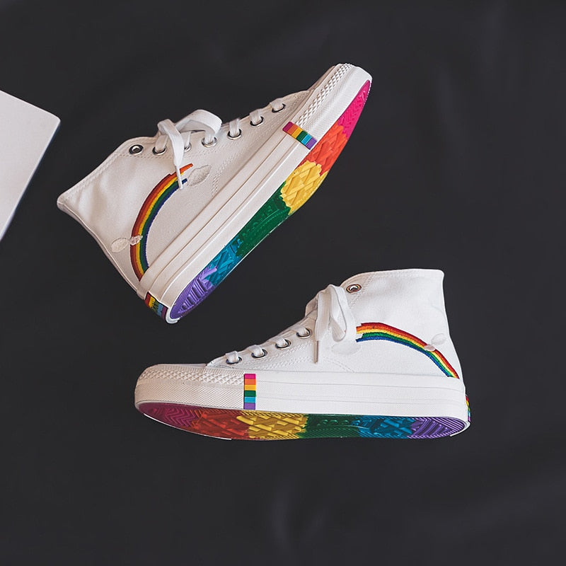 Valenzora | Proudly Yours high-top sneakers