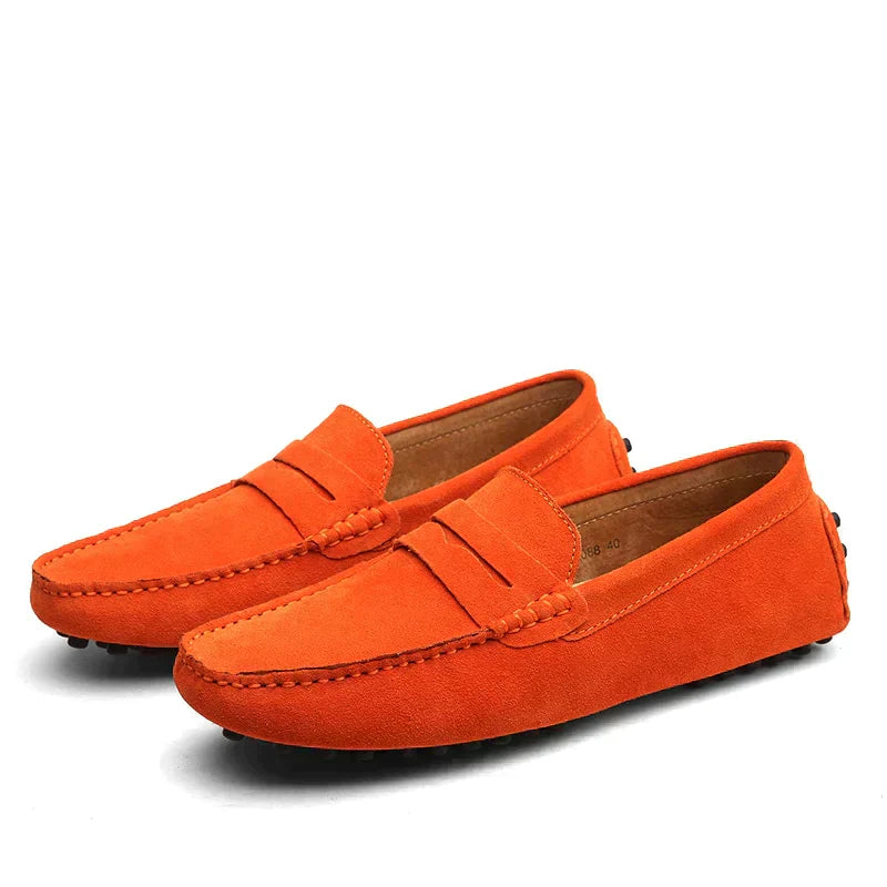 Valenzora | Suede slippers, Italian style
