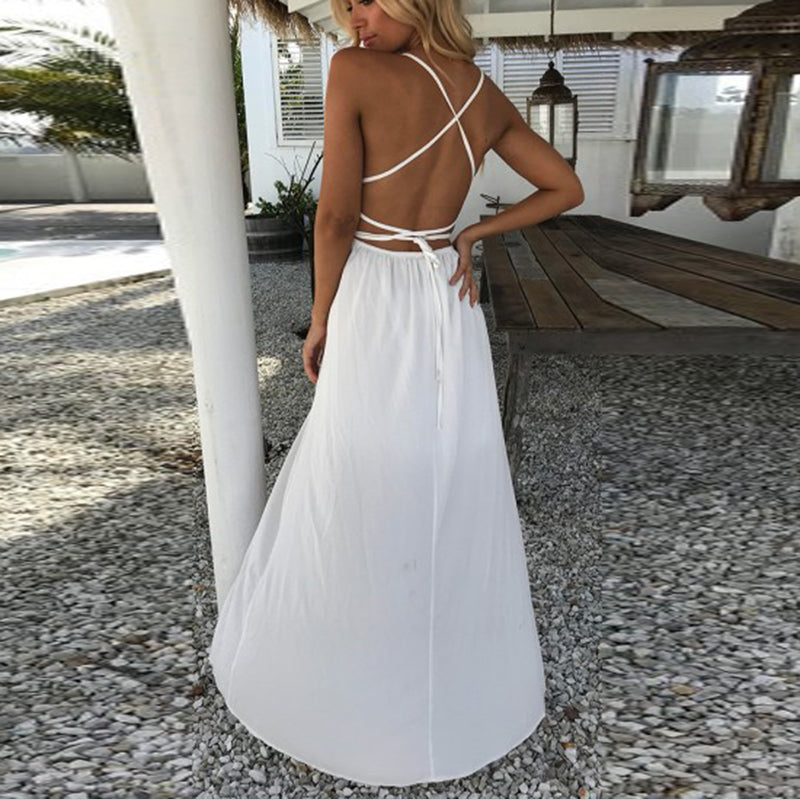Valenzora | Spitzen-Boho-Flow-Kleid