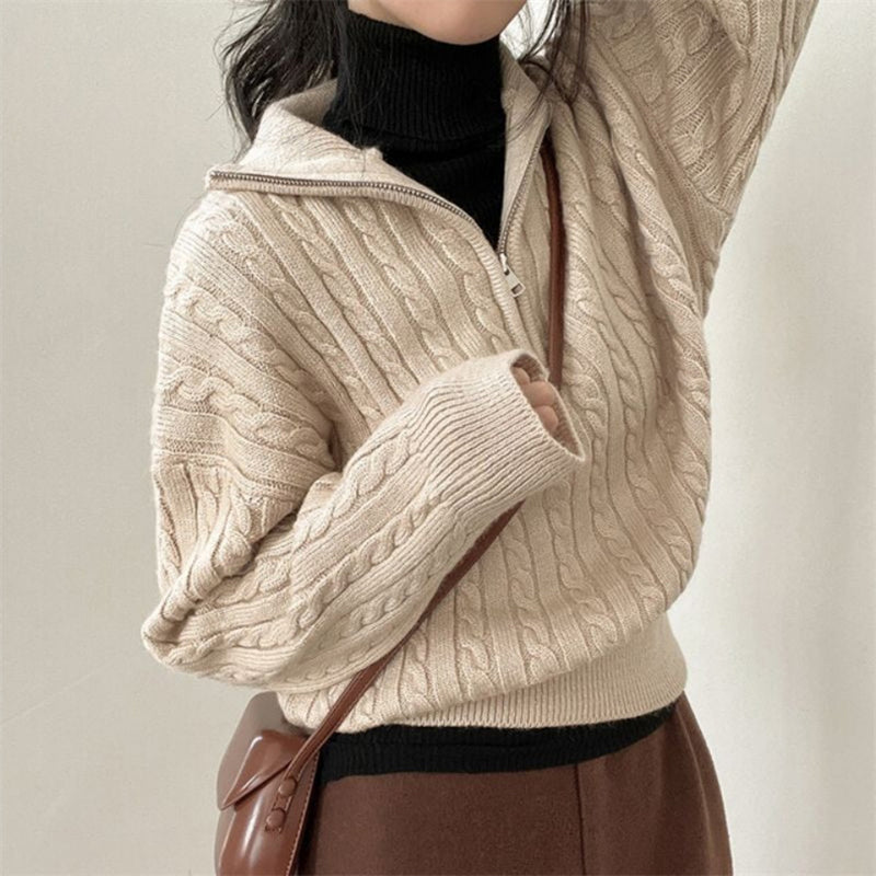 Valenzora | Zip Pullover