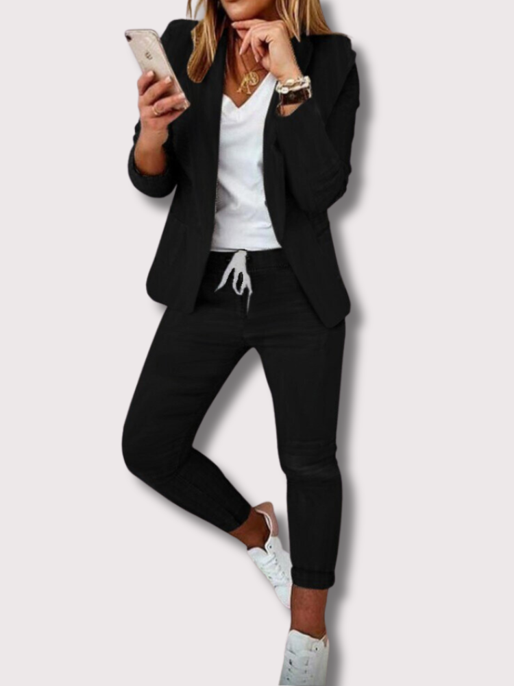 Valenzora | Elegant blazer set (BLAZER + PANTS)
