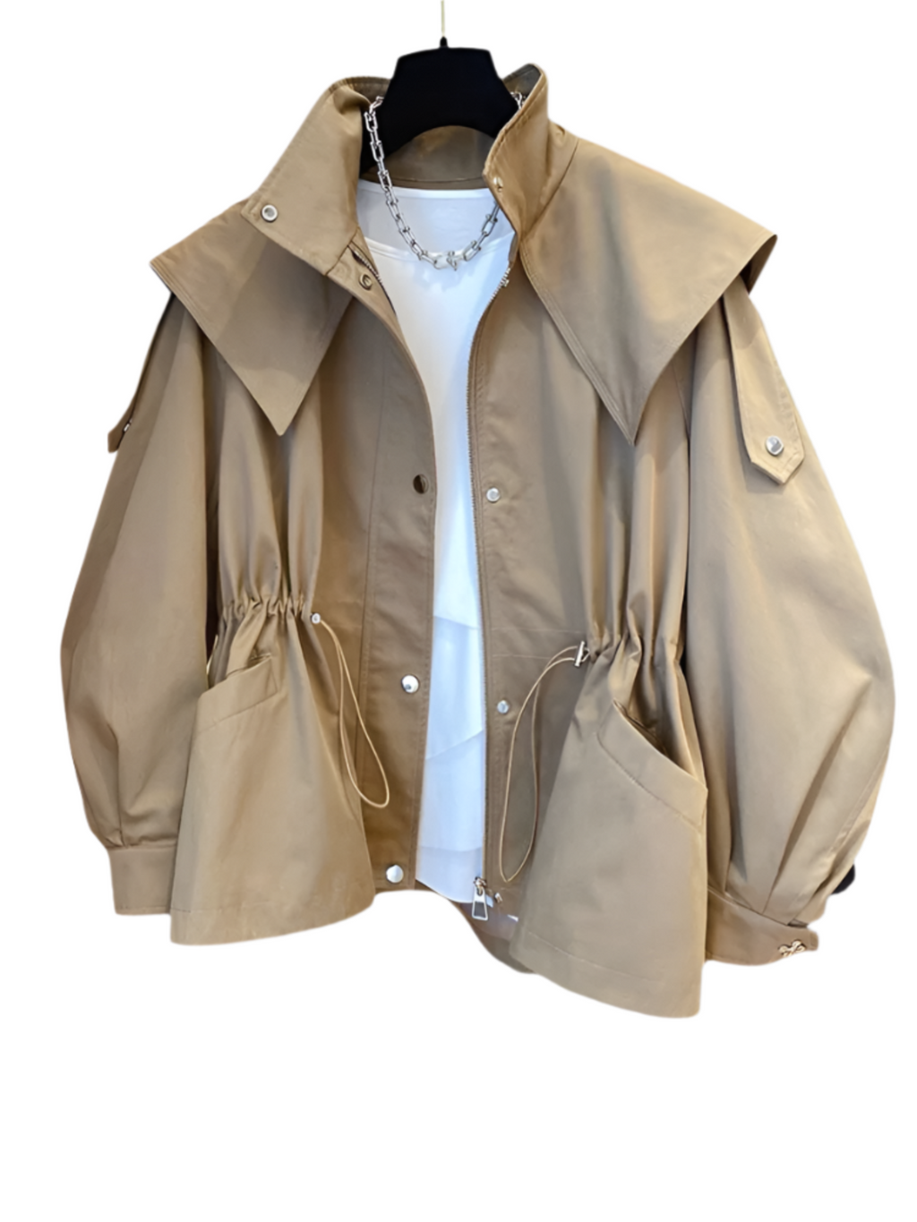 Valenzora Leichte Kapuzenjacke | Ideal für Outdoor-Aktivitäten Für Damen
