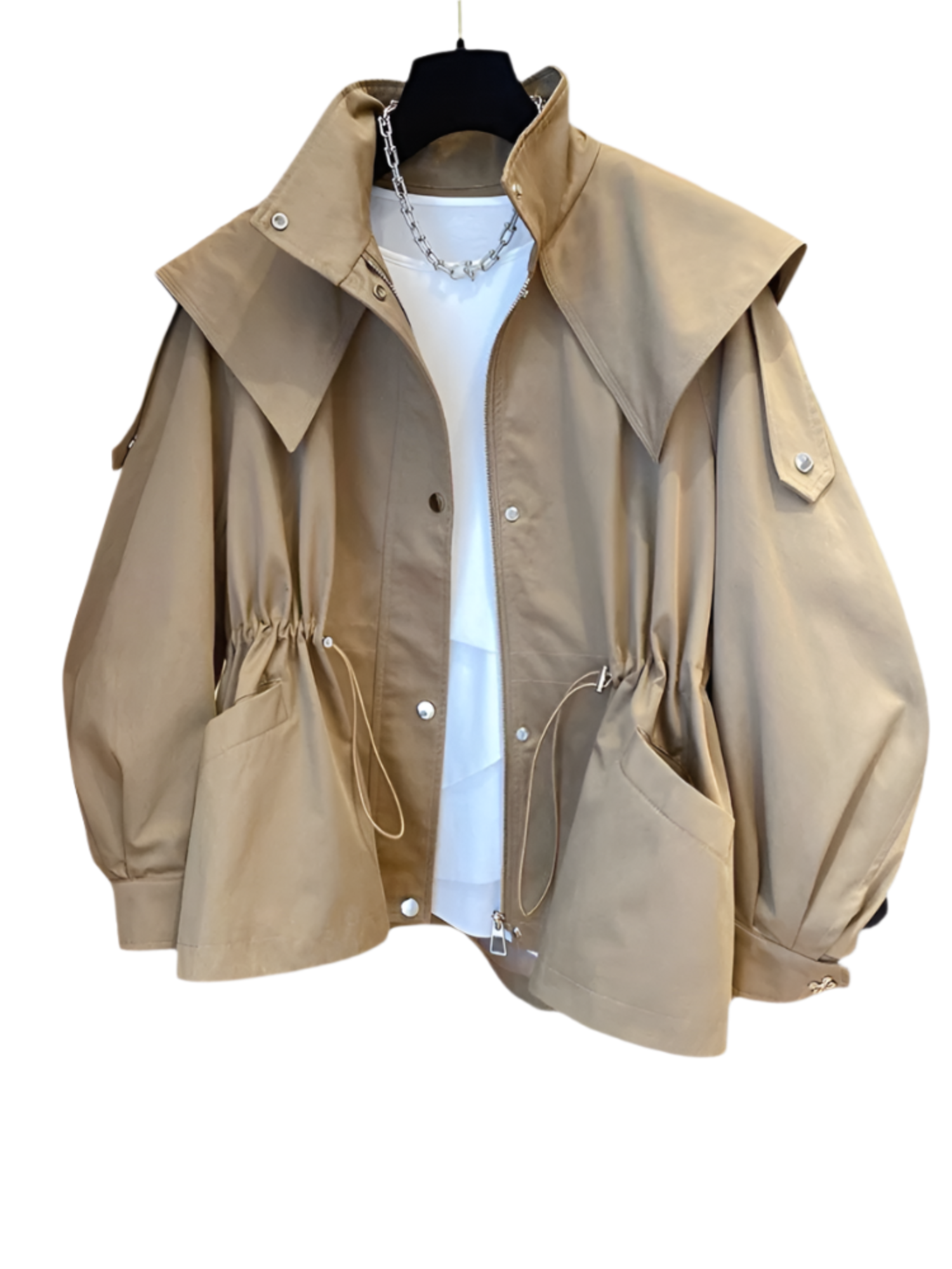Valenzora Leichte Kapuzenjacke | Ideal für Outdoor-Aktivitäten Für Damen