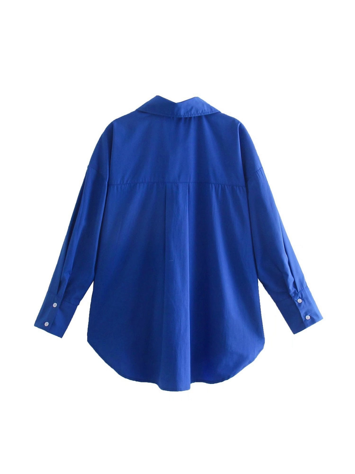 Valenzora | Loose navy blue blouse