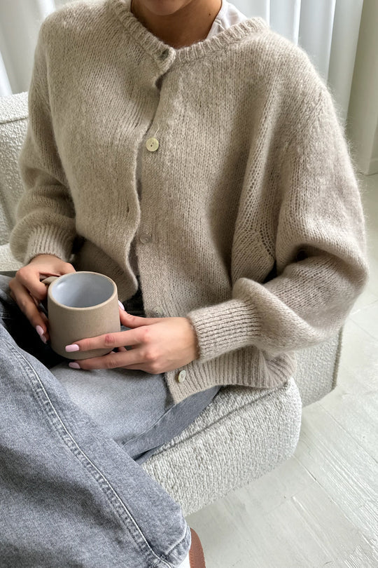 Valenzora | Women's knitted jacket with buttons