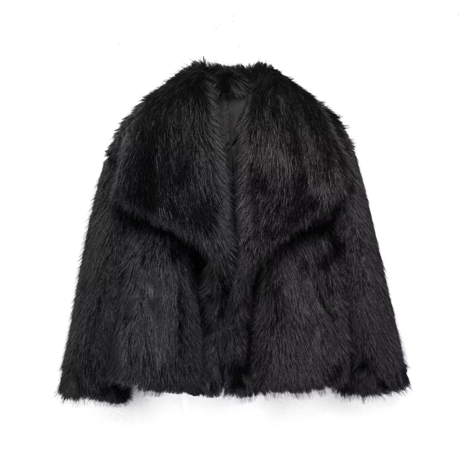 Valenzora | Fluffy Fur Jacket for Winter