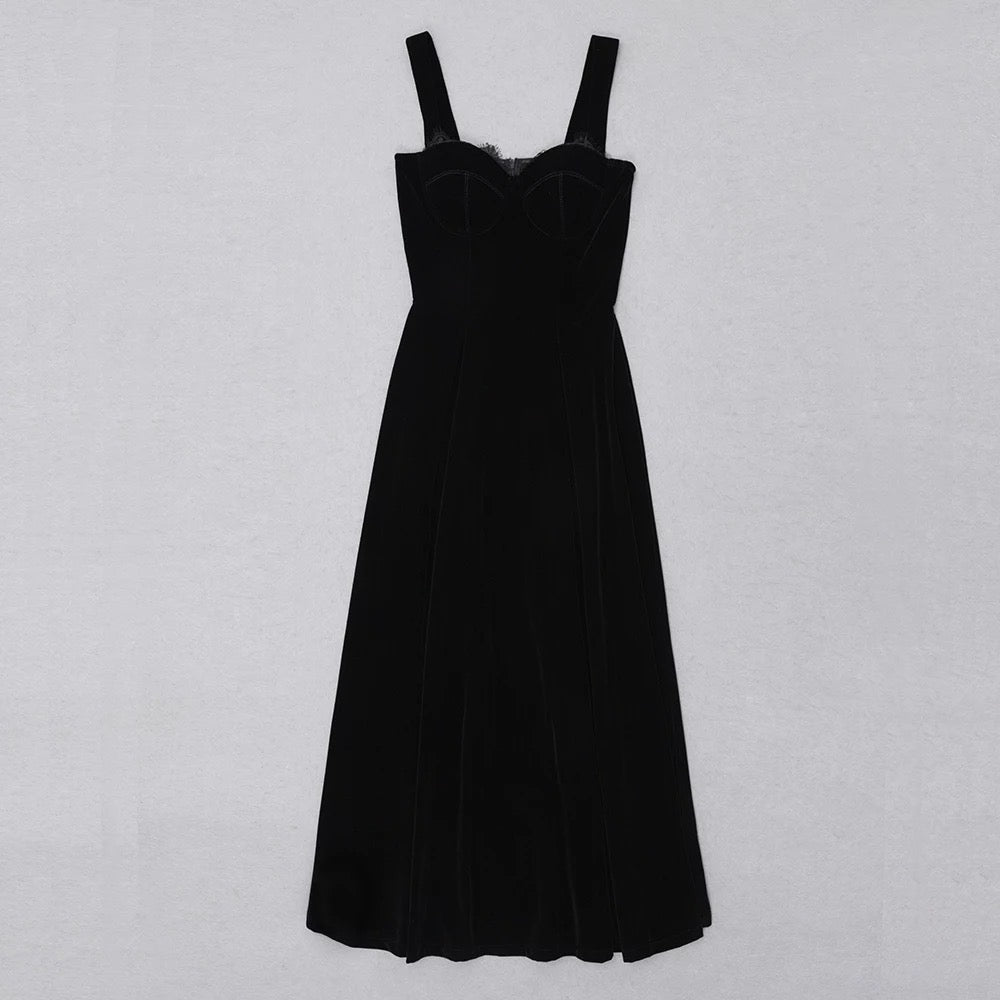 Teelanges Ballkleid im Herz-Ausschnitt-Stil