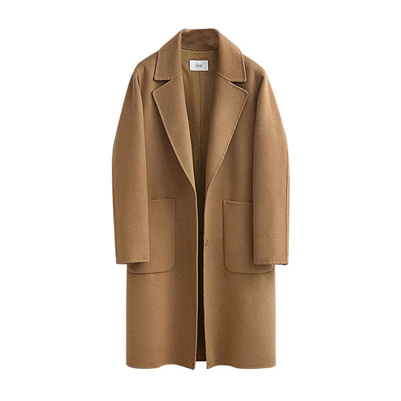 Valenzora | Thick long wool coat