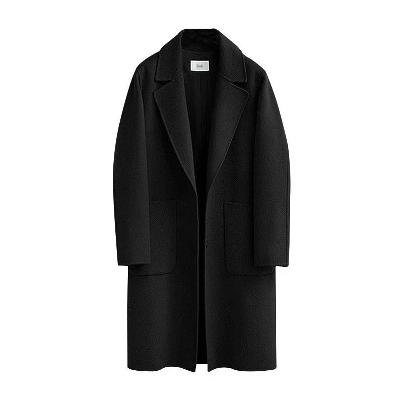 Valenzora | Thick long wool coat