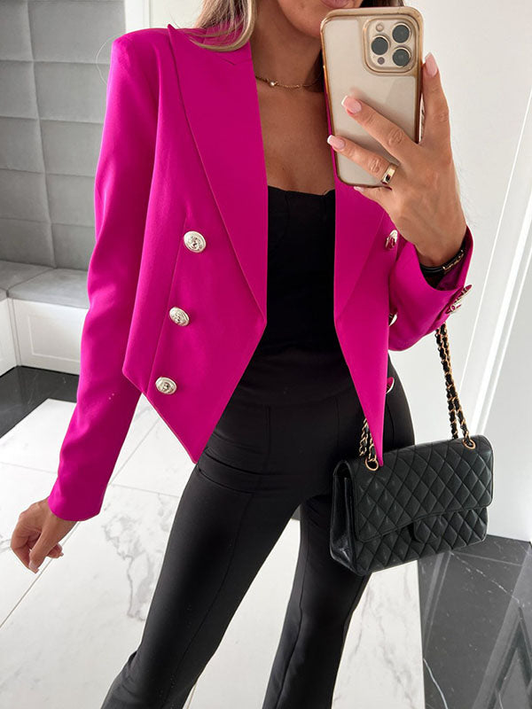 Valenzora | Cropped Blazer for Modern Elegance and Flair for Women