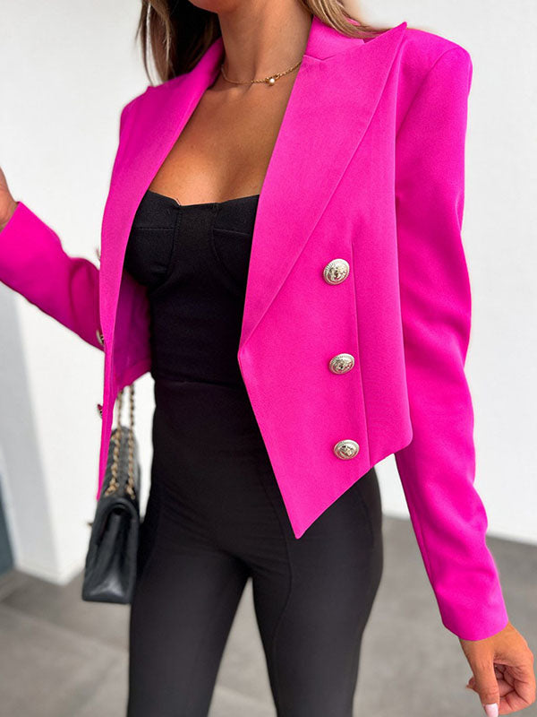 Valenzora | Cropped Blazer for Modern Elegance and Flair for Women
