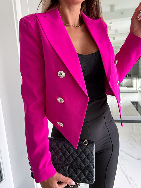 Valenzora | Cropped Blazer for Modern Elegance and Flair for Women