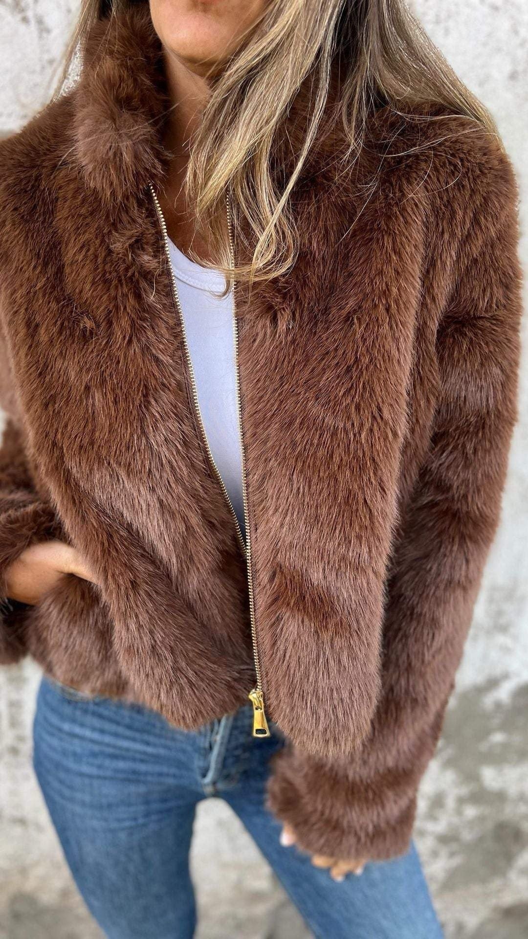 Valenzora | Luxury fur jacket for women