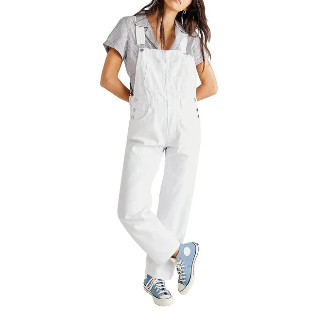 Valenzora | Stylish denim jumpsuit with a relaxed fit