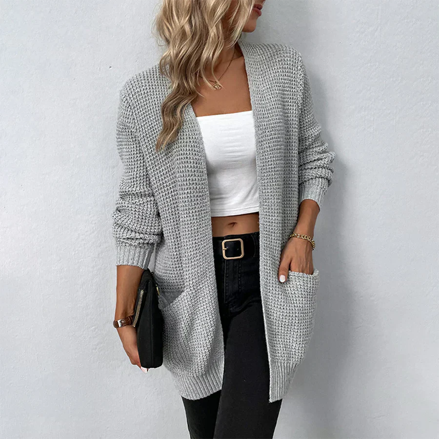 Valenzora Casual and Timeless Overall Cardigan