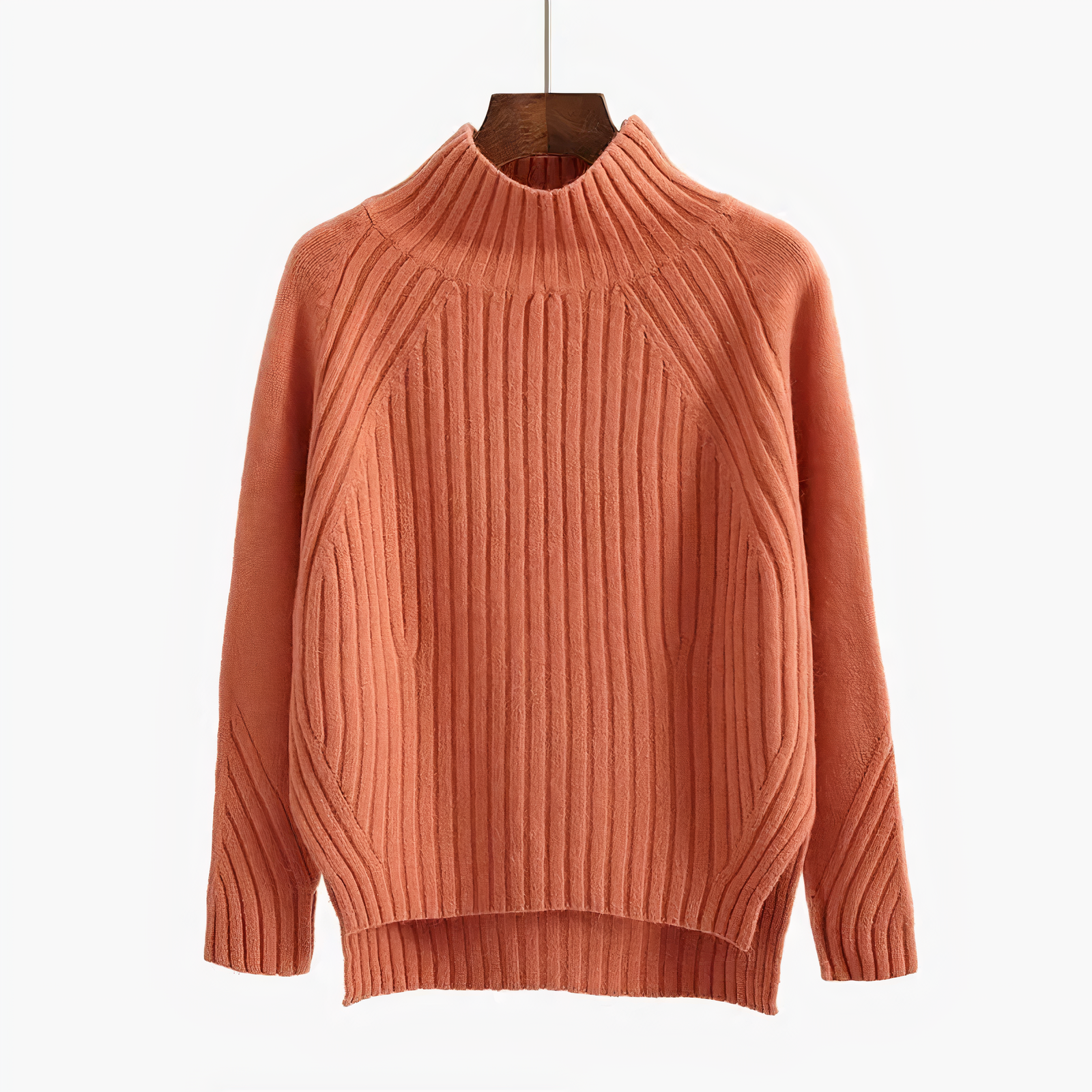 Valenzora | Pullover für Damen mit Rundhalsausschnitt aus Kuschelstrick