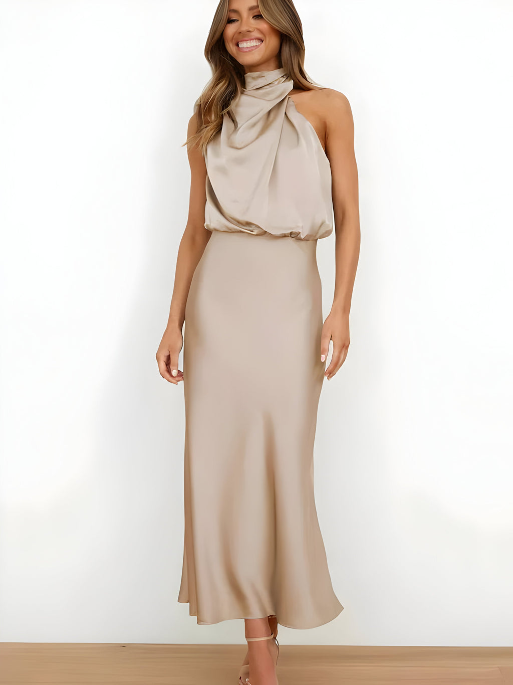 Valenzora | Elegant satin dress design