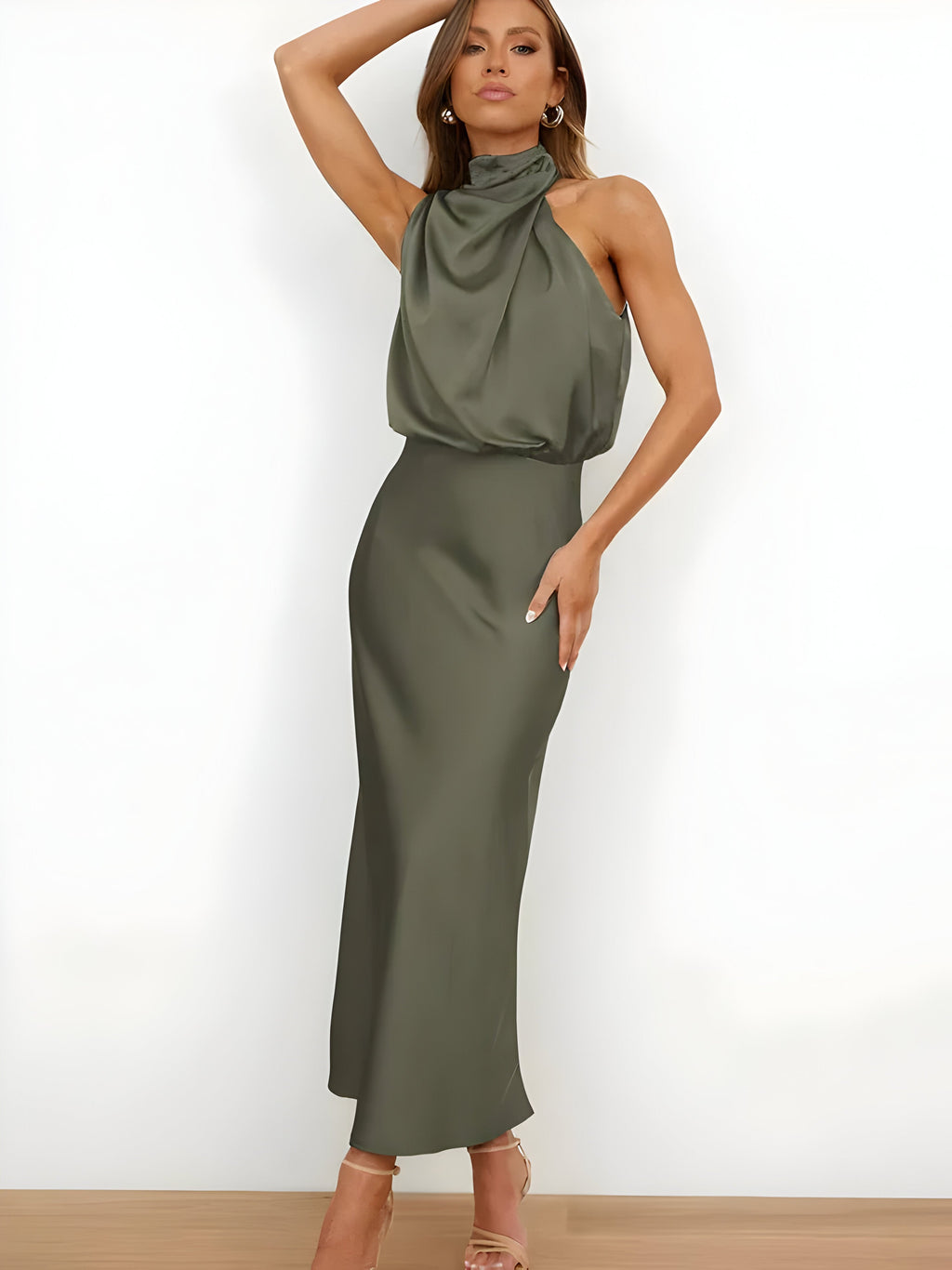 Valenzora | Elegant satin dress design