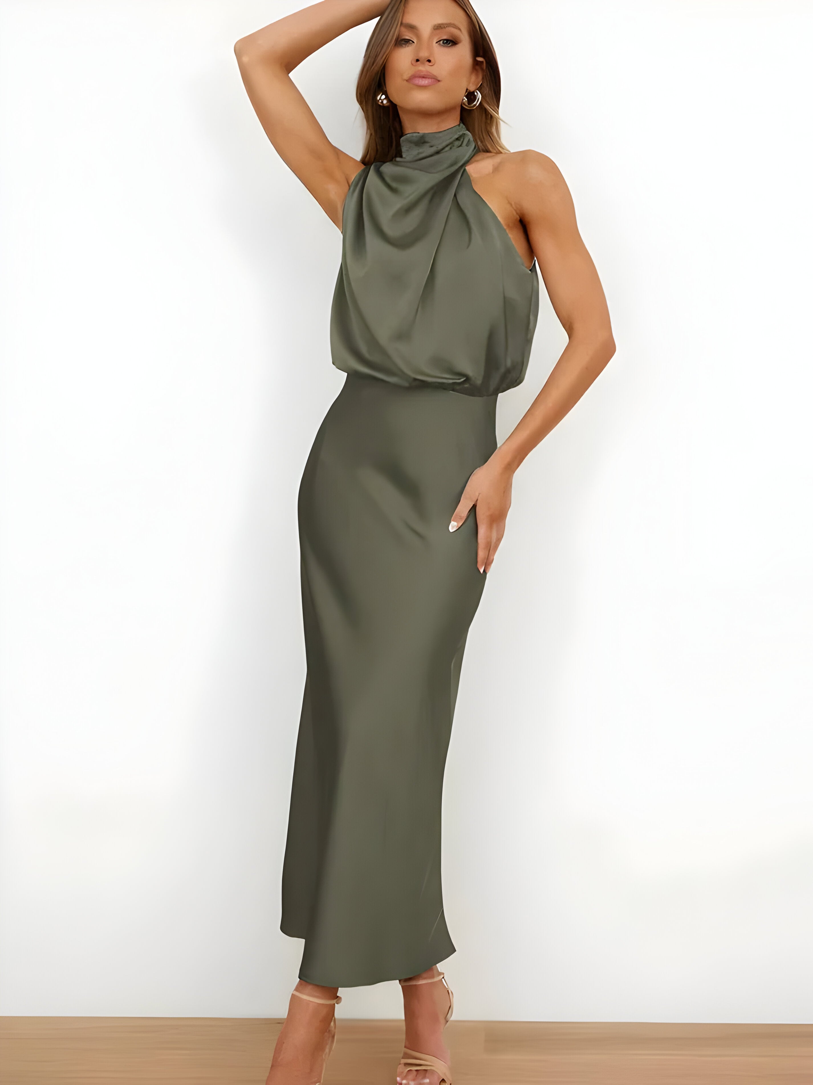 Valenzora | Elegant satin dress design