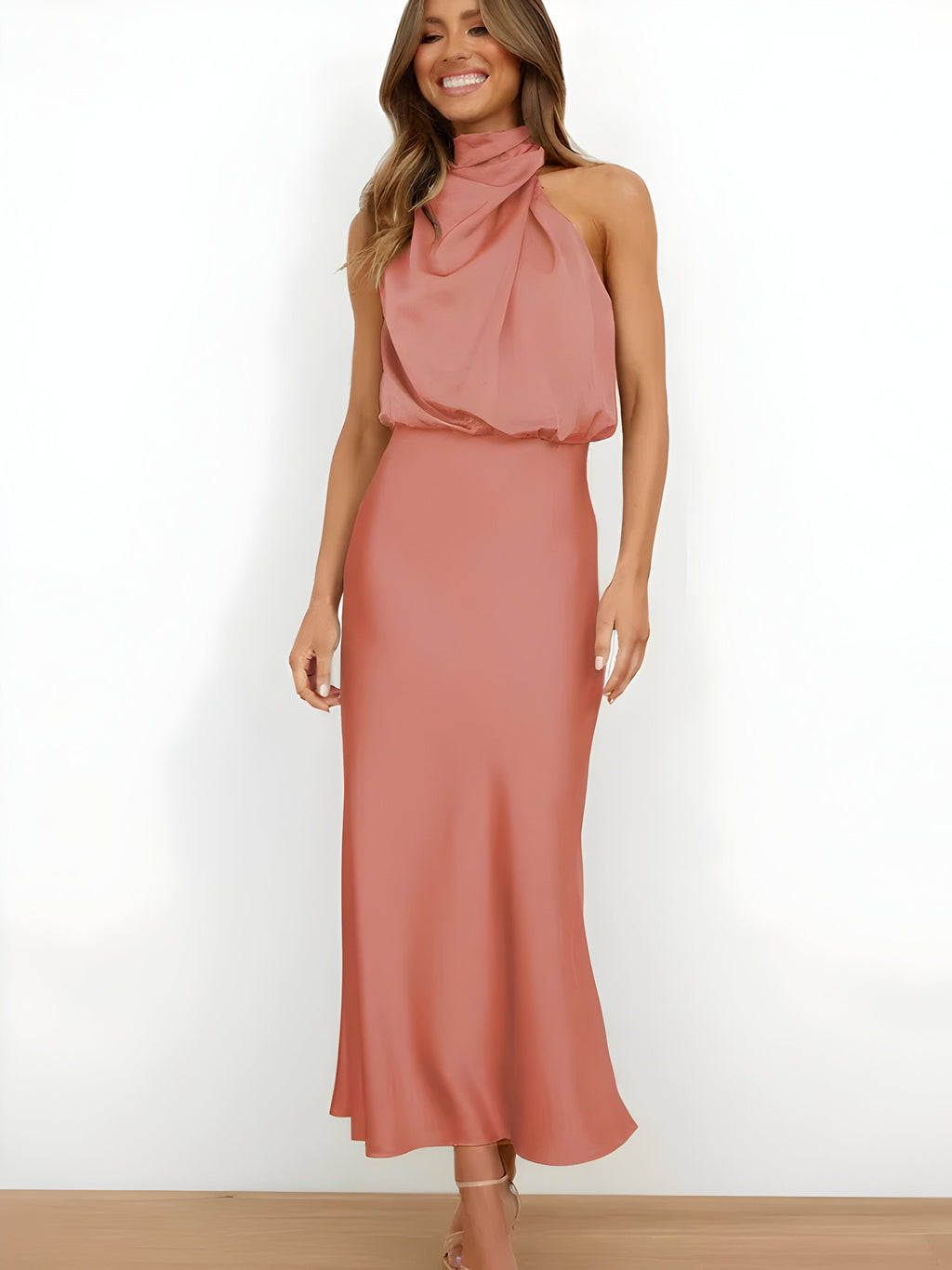 Valenzora | Elegant satin dress design