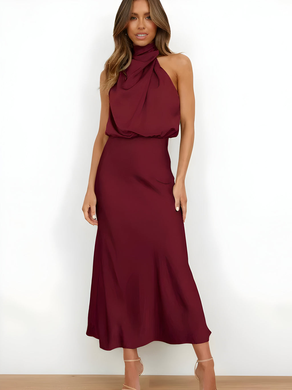 Valenzora | Elegant satin dress design