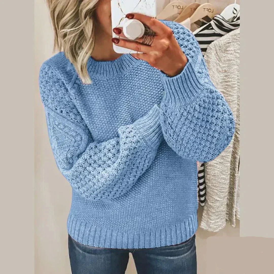 Valenzora | Klassischer Wollpullover
