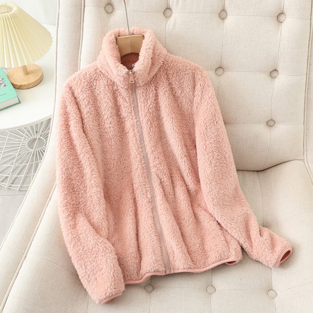 Valenzora | Stylish winter fleece jacket for women
