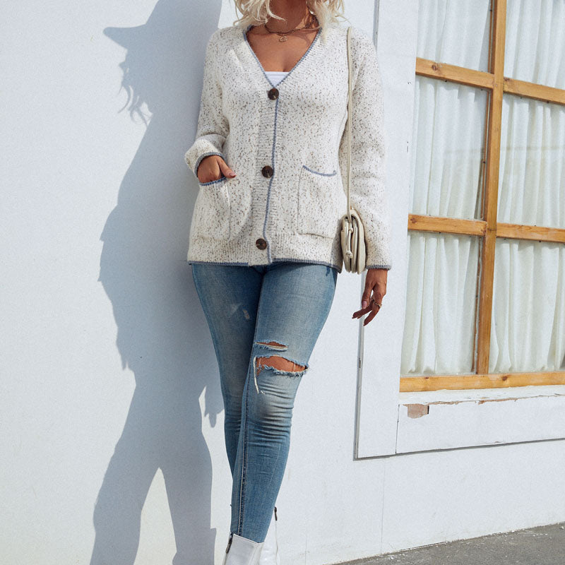 Valenzora | Weiche Strickjacke