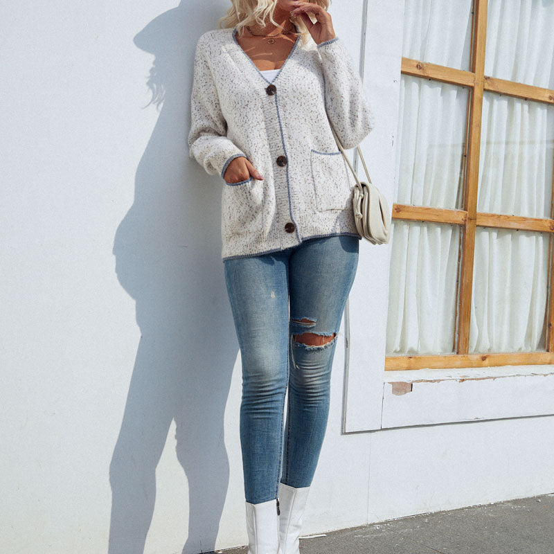 Valenzora | Weiche Strickjacke