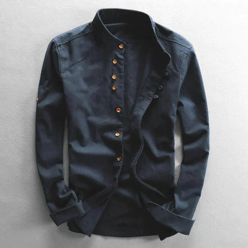 Valenzora | Essence Elegant Japanese Linen Shirt