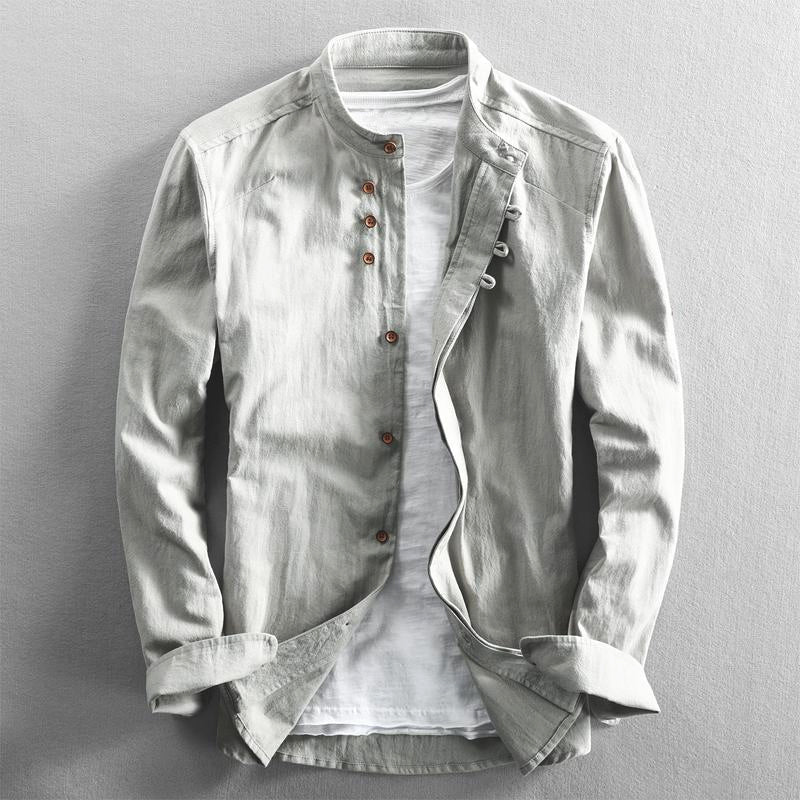 Valenzora | Essence Elegant Japanese Linen Shirt