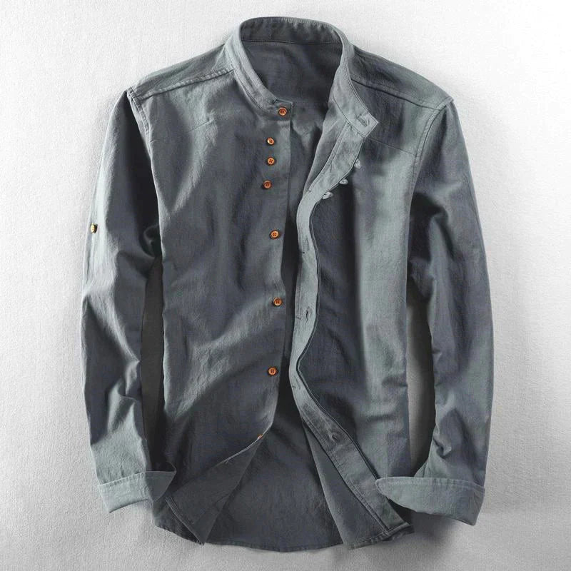 Valenzora | Essence Elegant Japanese Linen Shirt