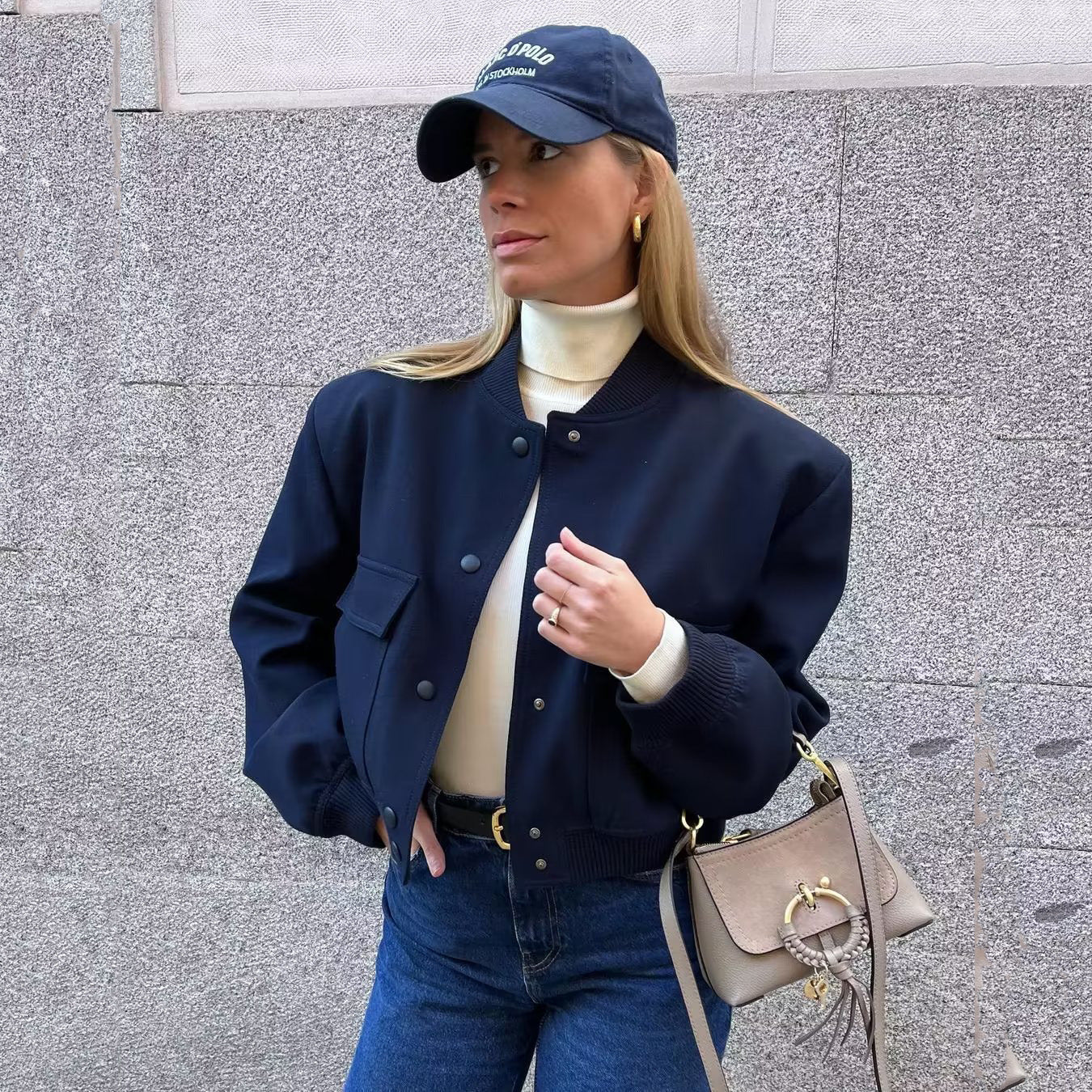 Valenzora | Casual bomber jacket
