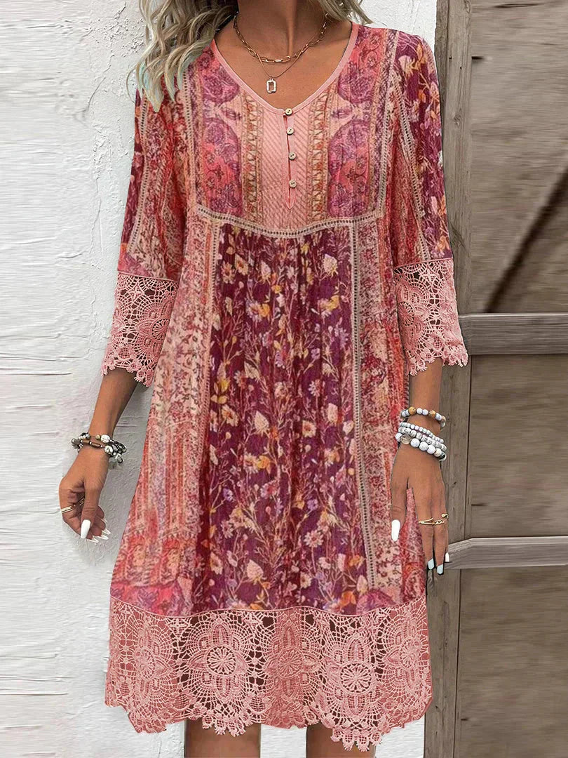 Valenzora | Jente Bohème-Tunika-Kleid