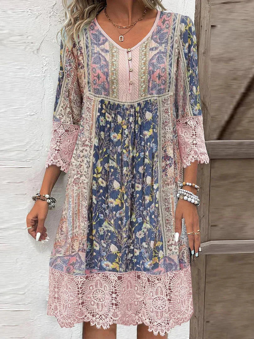 Valenzora | Jente Bohème-Tunika-Kleid