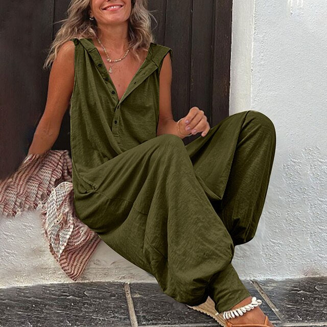 Valenzora | Women's sleeveless jumpsuit