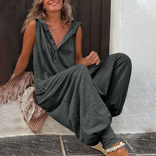 Valenzora | Women's sleeveless jumpsuit