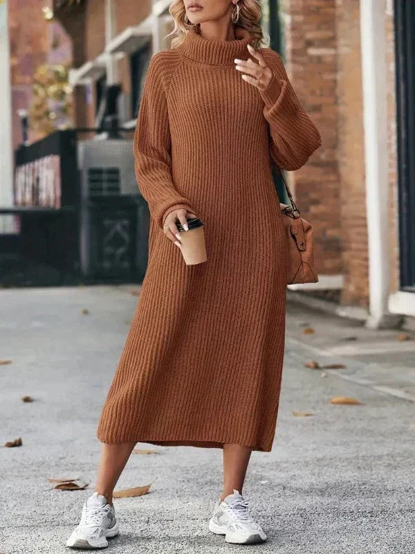 Valenzora - Elegant Knit Dress - Women's Knit Dress for Style and Comfort