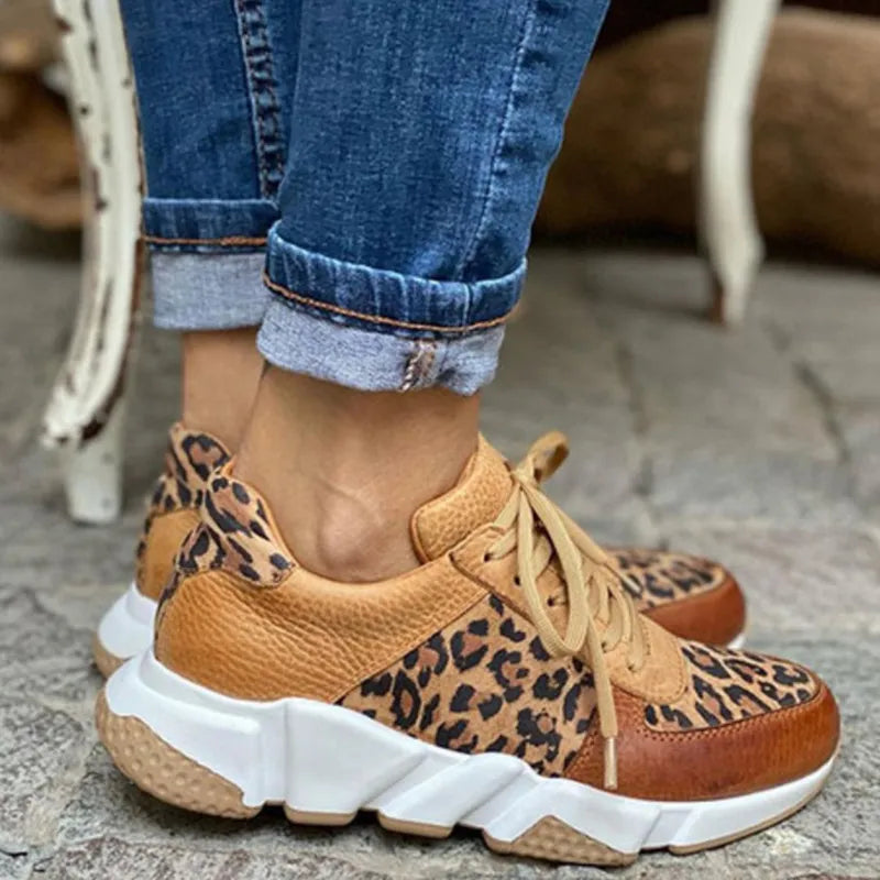Valenzora sneakers with leopard print - Kiana