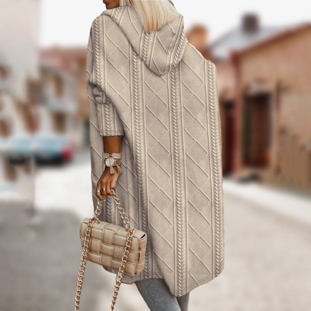 Valenzora | Stylische Kapuzenjacke für Damen | Komfort und Eleganz