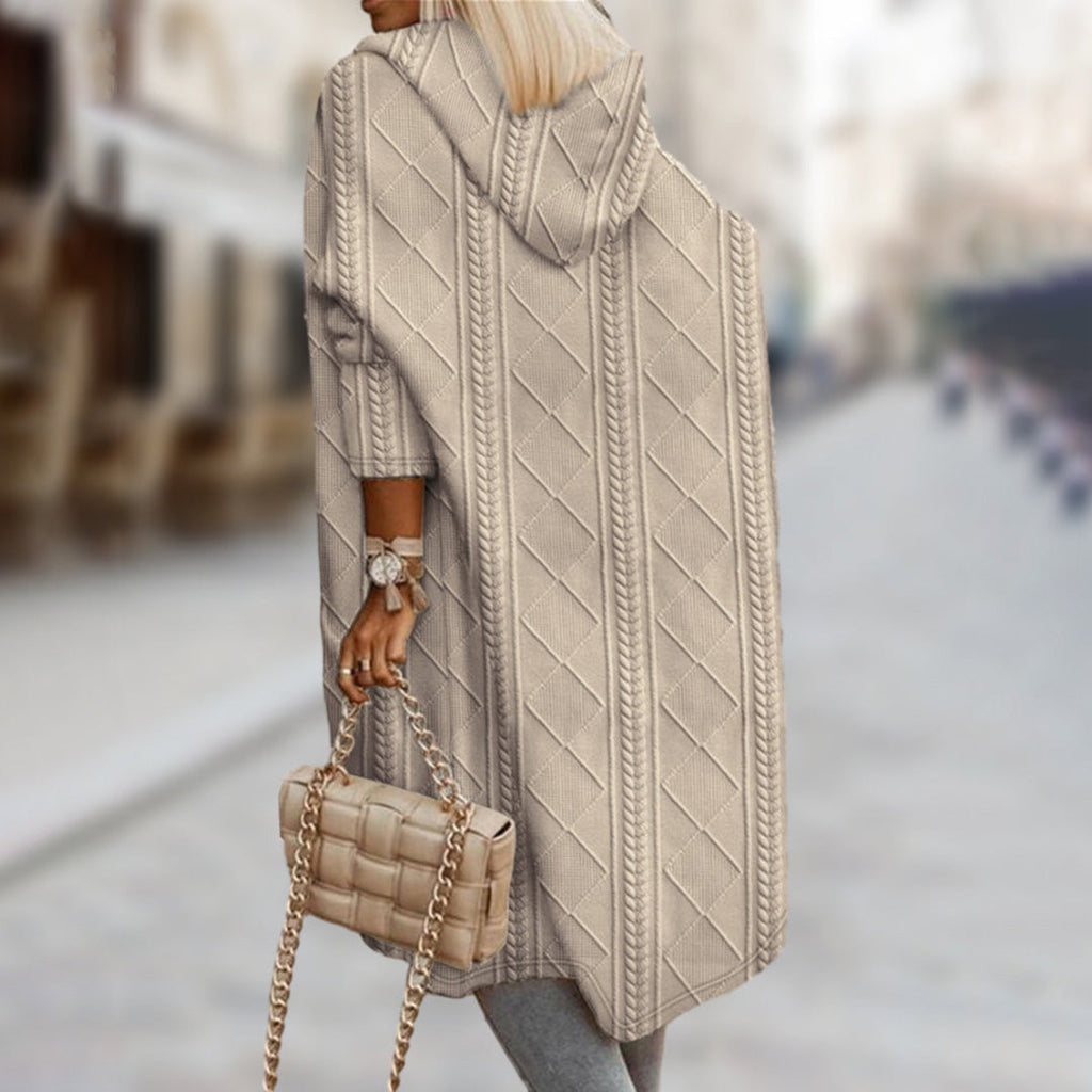 Valenzora | Stylische Kapuzenjacke für Damen | Komfort und Eleganz