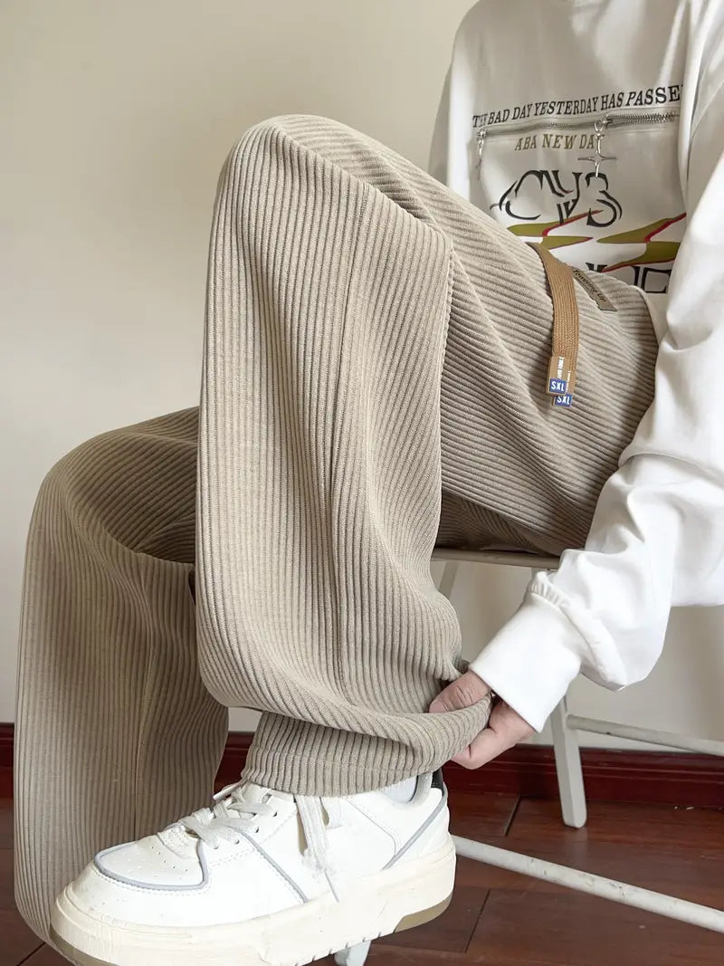 Valenzora | Skinny Corduroy Trousers - comfortable casual trousers for women