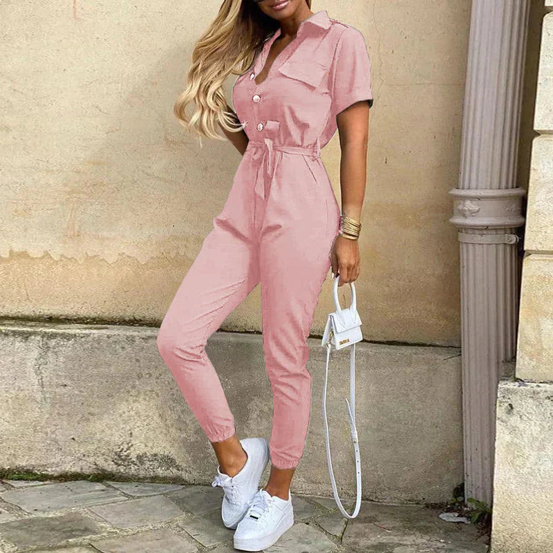 Valenzora | Jumpsuit with hairstyle Upgrade your summer wardrobe with our stylish jumpsuit with hairstyle