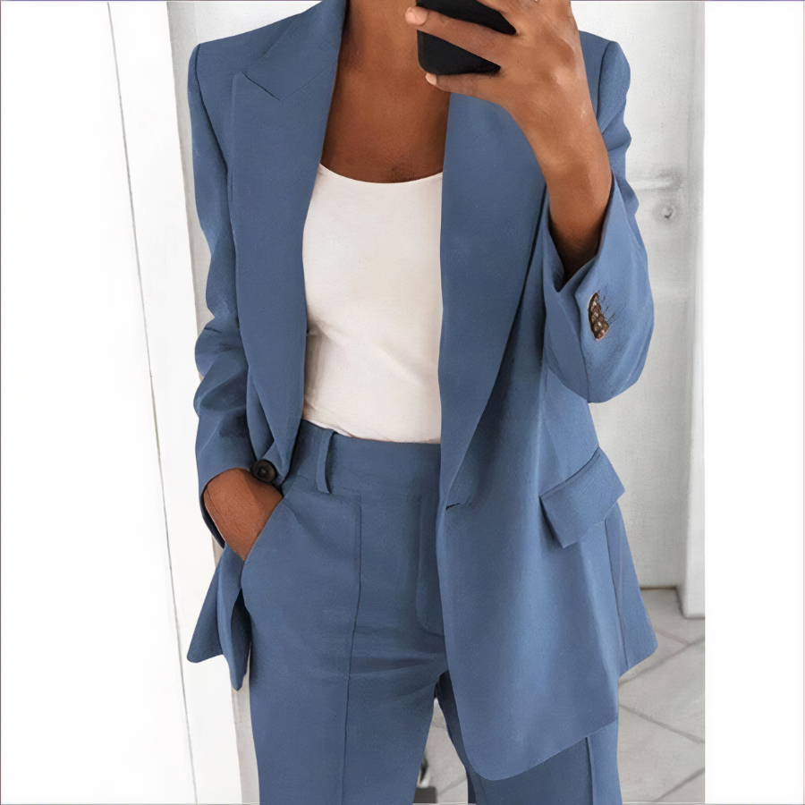 Valenzora | Blazer-Set – Sakko und Hose für Damen